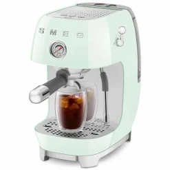 Manuell espressomaskin med Cold Brew, svart