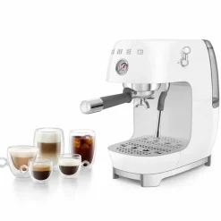Manuell espressomaskin med Cold Brew, svart