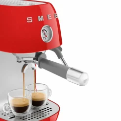 Manuell espressomaskin med Cold Brew, svart