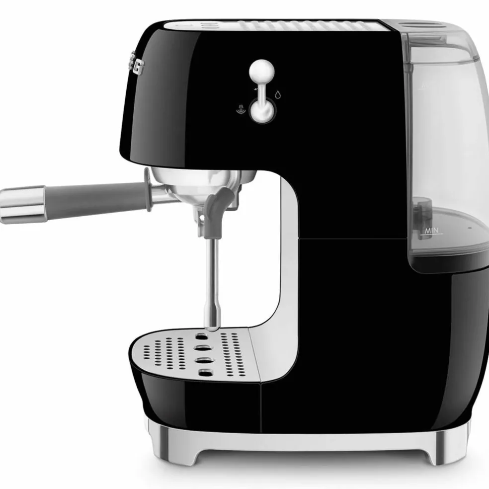 Manuell espressomaskin med Cold Brew, hvit