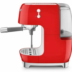 Manuell espressomaskin med Cold Brew, rød