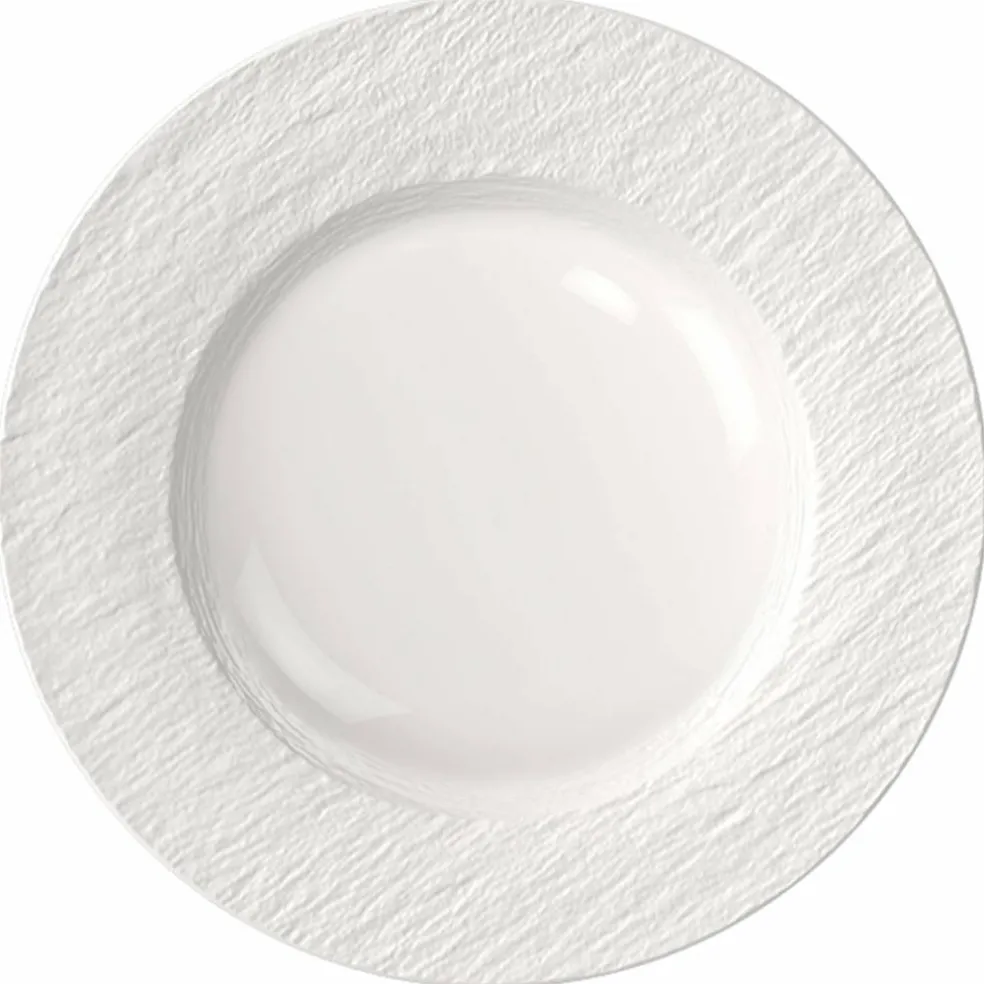 Manufacture Ice middagstallerken 27 cm, hvit