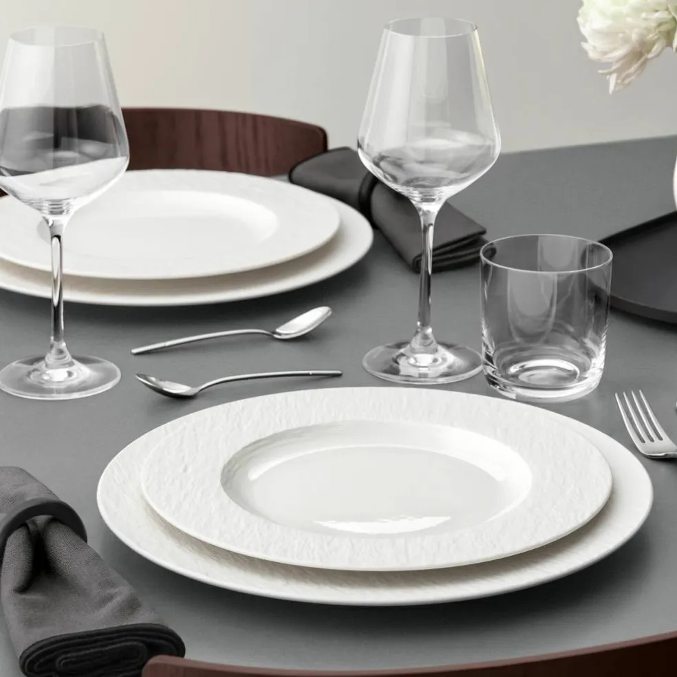 Manufacture Ice middagstallerken 27 cm, hvit