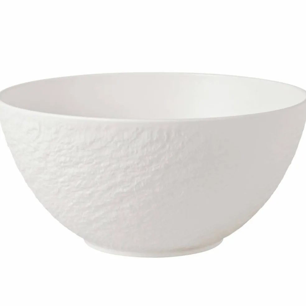 Manufacture Rock Blanc salatbolle 24 cm, hvit