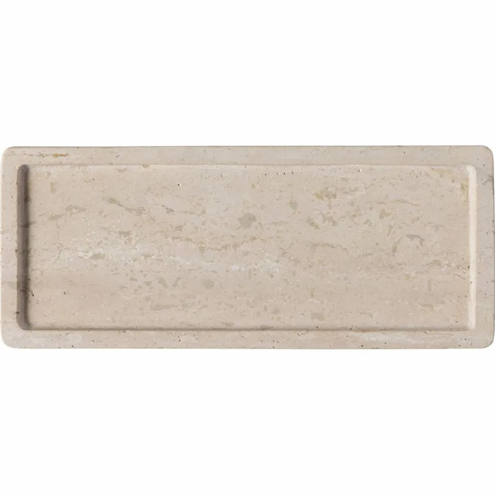 Manufacture Travertine serveringsfat 40,5 x 28,2 cm