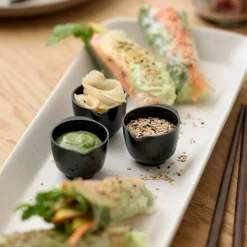 Margrethe miniskål 6-pakning, svart
