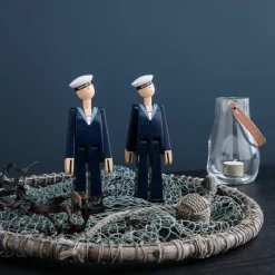 Marinesoldat, mørkeblå/hvit