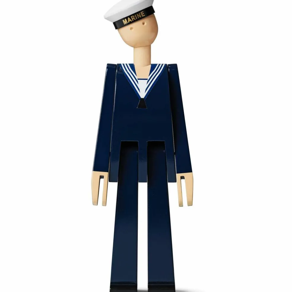 Marinesoldat, mørkeblå/hvit