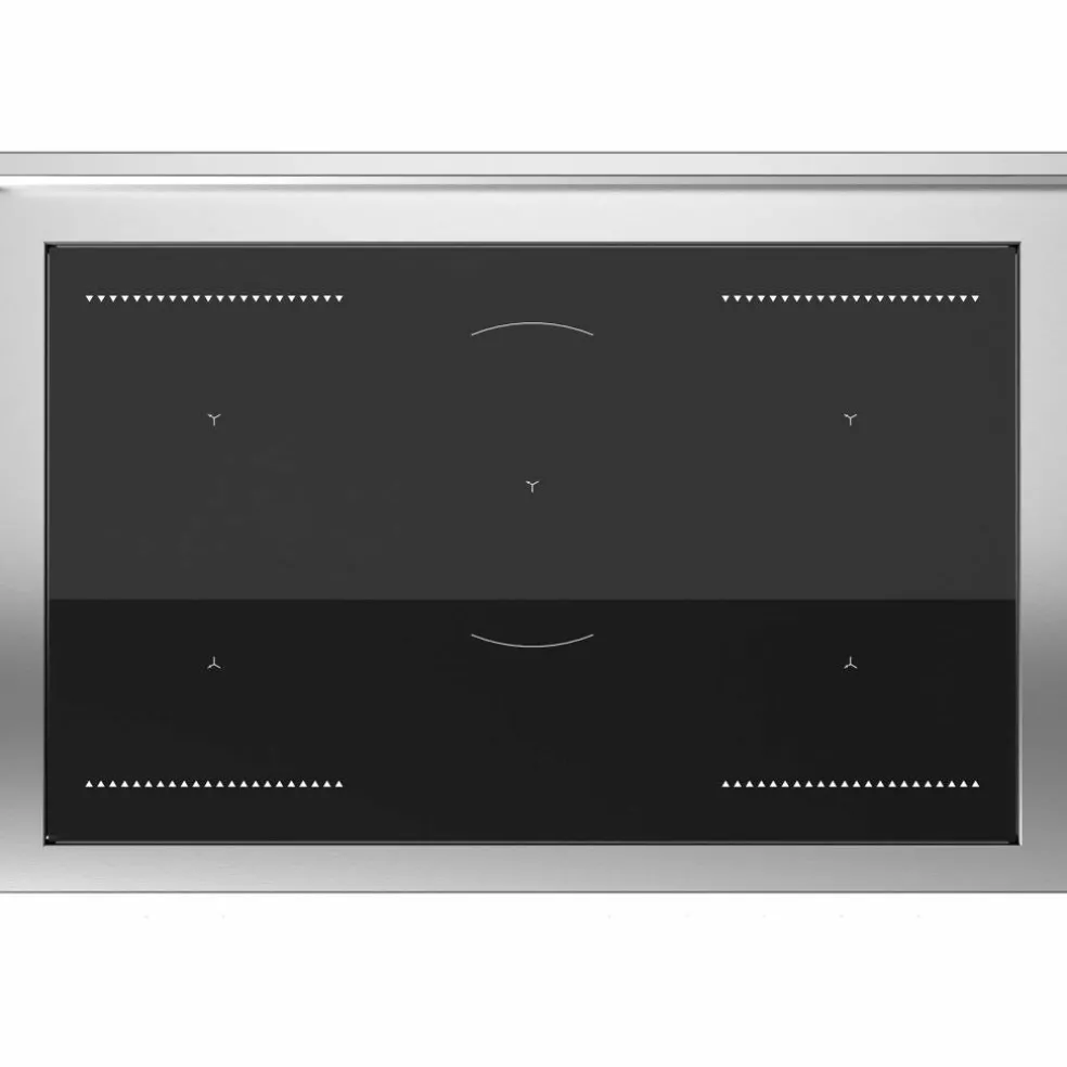 MAS105I2EXT Master Induksjonskomfyr med dobbelovn 100 cm, Rustfritt Stål
