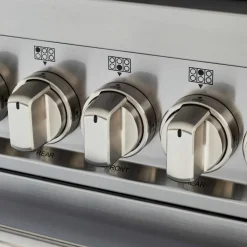 MAS95I2EXT Master Induksjonskomfyr med dobbelovn 90 cm, Rustfritt Stål