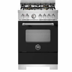 MAS64L1EXT2 Master gasskomfyr 60 cm med 4 brennere og 1 ovn, rustfritt stål