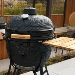 Maxi Gen 2 kamadogrill med Grillmesterens rotisseri, svart