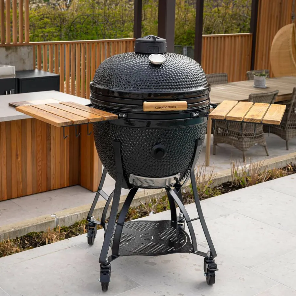Maxi Gen 2 kamadogrill med tilbehørspakke, grønn