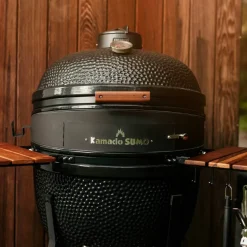 Maxi kullgrill, grønn + grillmesterens rotisserie og pizzaovn