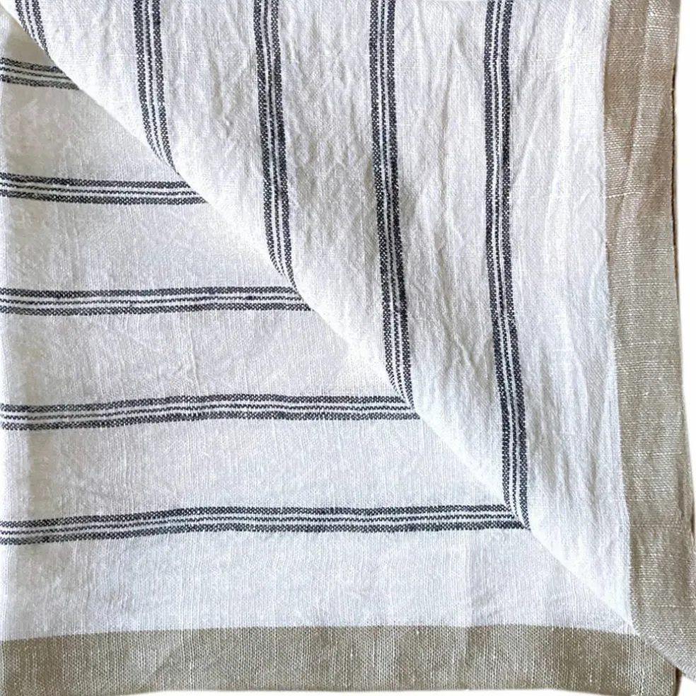 Maya serviett 50x50 cm, navy stripe