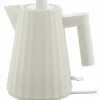 MDL06 Plissé vannkoker 1 liter, sort