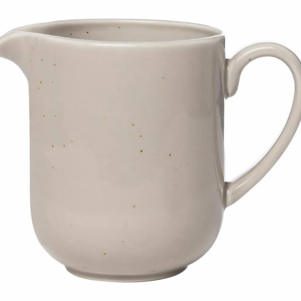 Melkekanne i porselen 30 cl, sand