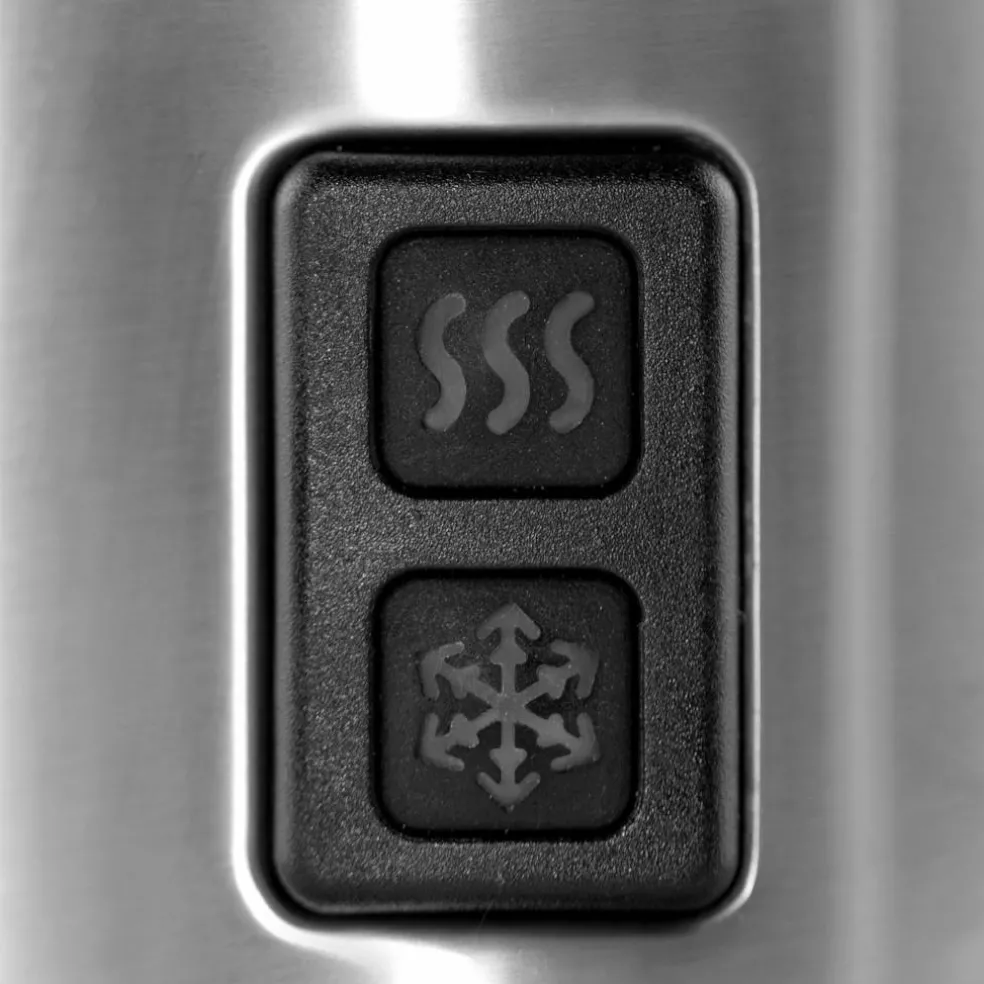 Melkeskummer Fomini Crema Inox, Stål/Svart