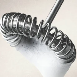 Melkeskummer med holder, svart