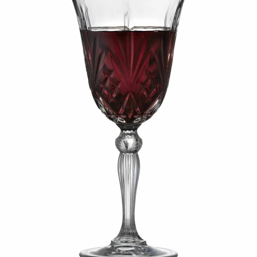 Melodia Rødvinsglas, 4 stk.