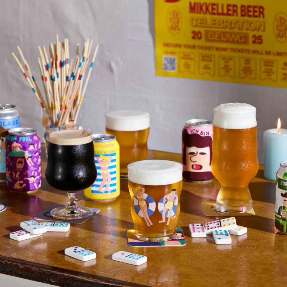 Mikkeller Pint ølglass 2026 40 cl