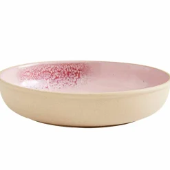 Minerals lav skål 22 cm 4-pakning, rose quartz