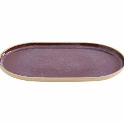 Minerals serveringsfat medium 30,5x16 cm, amethyst
