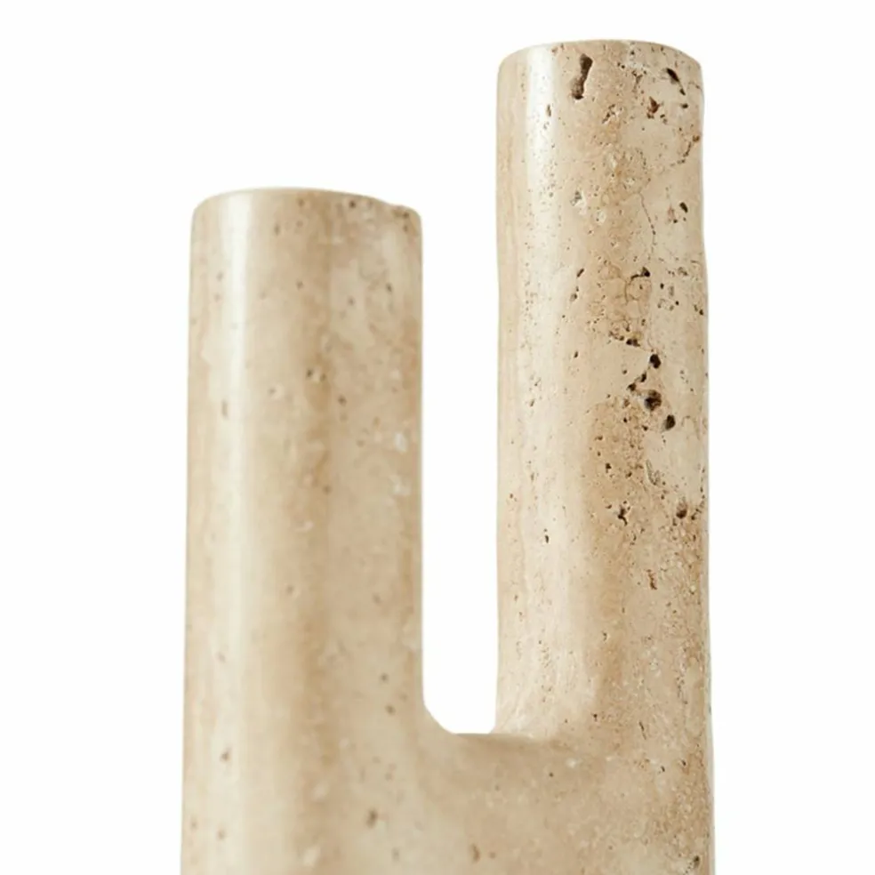 Minerva lysestake, creme