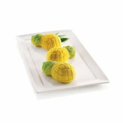 Mini Ananas silikonform, lys grå