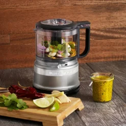 Mini Foodprocessor 5KFC3516EOB rød, 0,83 liter