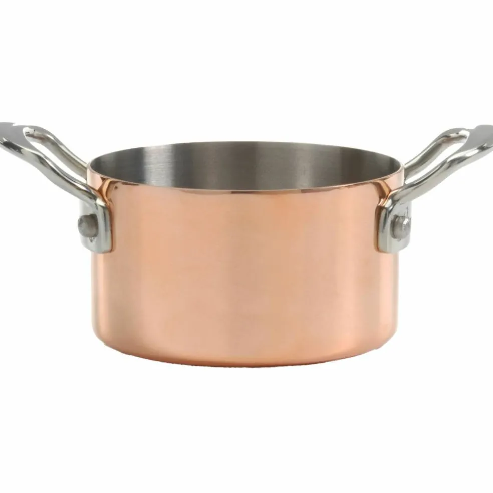 Minigryte 9 cm, kobber