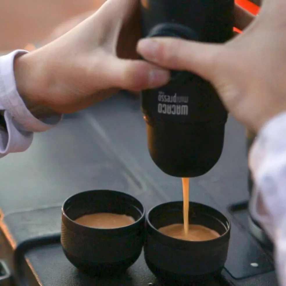 Minipresso NS espressobrygger grå