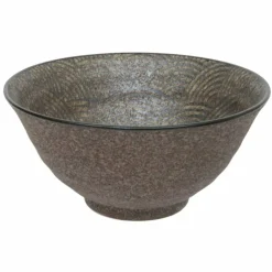 Minoyaki ramenskål, white