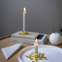 Mistletoe lysestake, messing