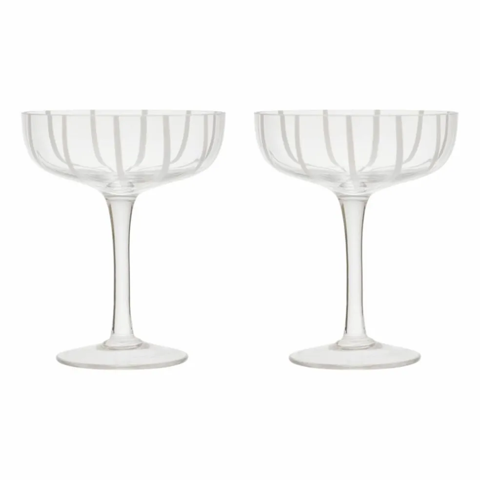 Mizu coupeglass 2-pack, clear