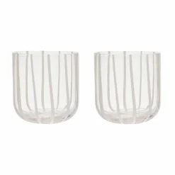Mizu vannglass 2-pack, clear