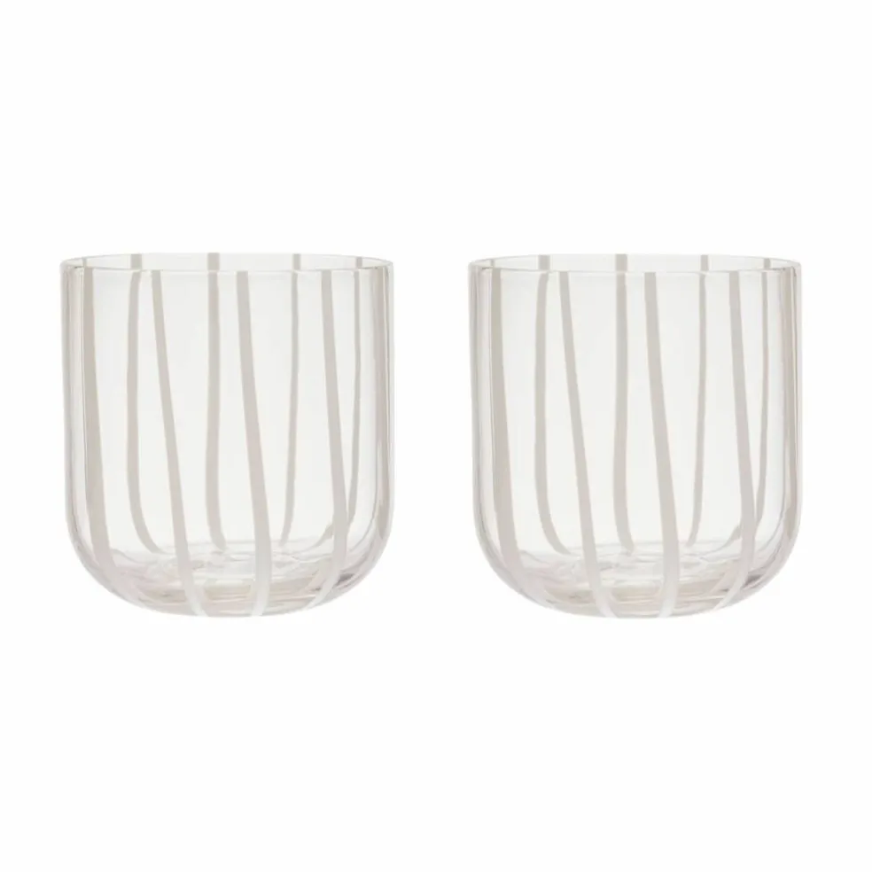 Mizu vannglass 2-pack, clear