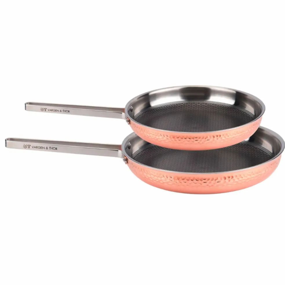 MJÖLNER.DUO stekepanner 22 cm + 28 cm