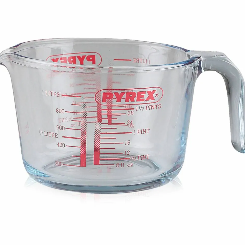 Målebeger i glass 0,25 liter