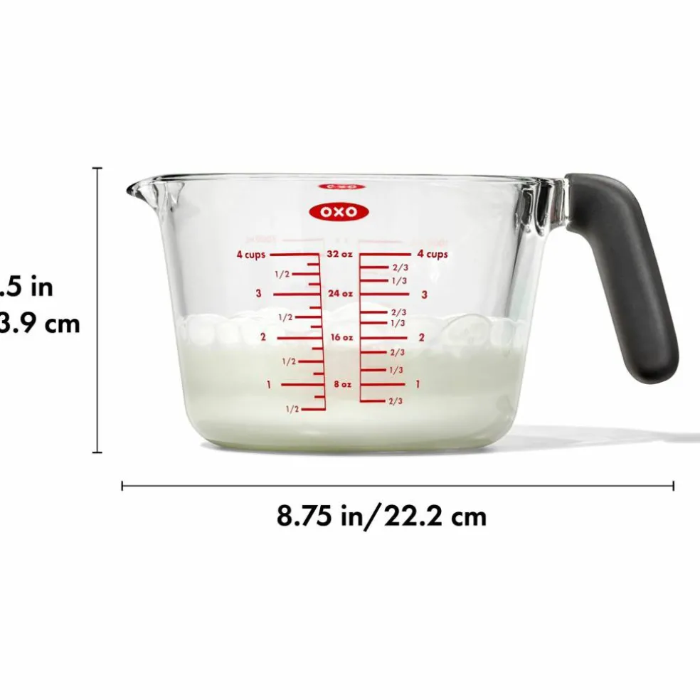 Målebeger 1 liter, glass
