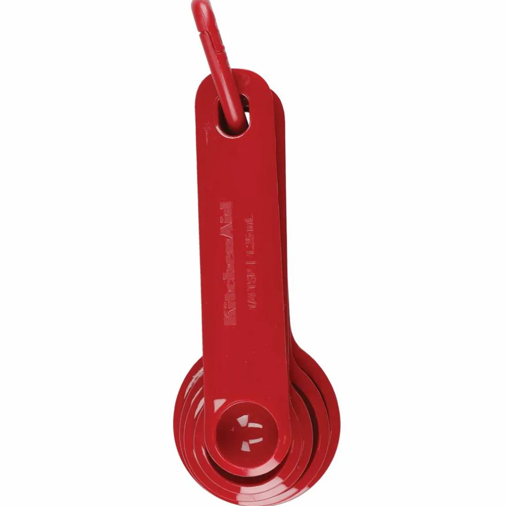 Måleskjeer 5 stk, empire red