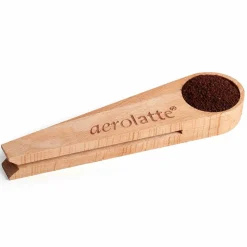Måleskje med lukkemekanisme, bøk