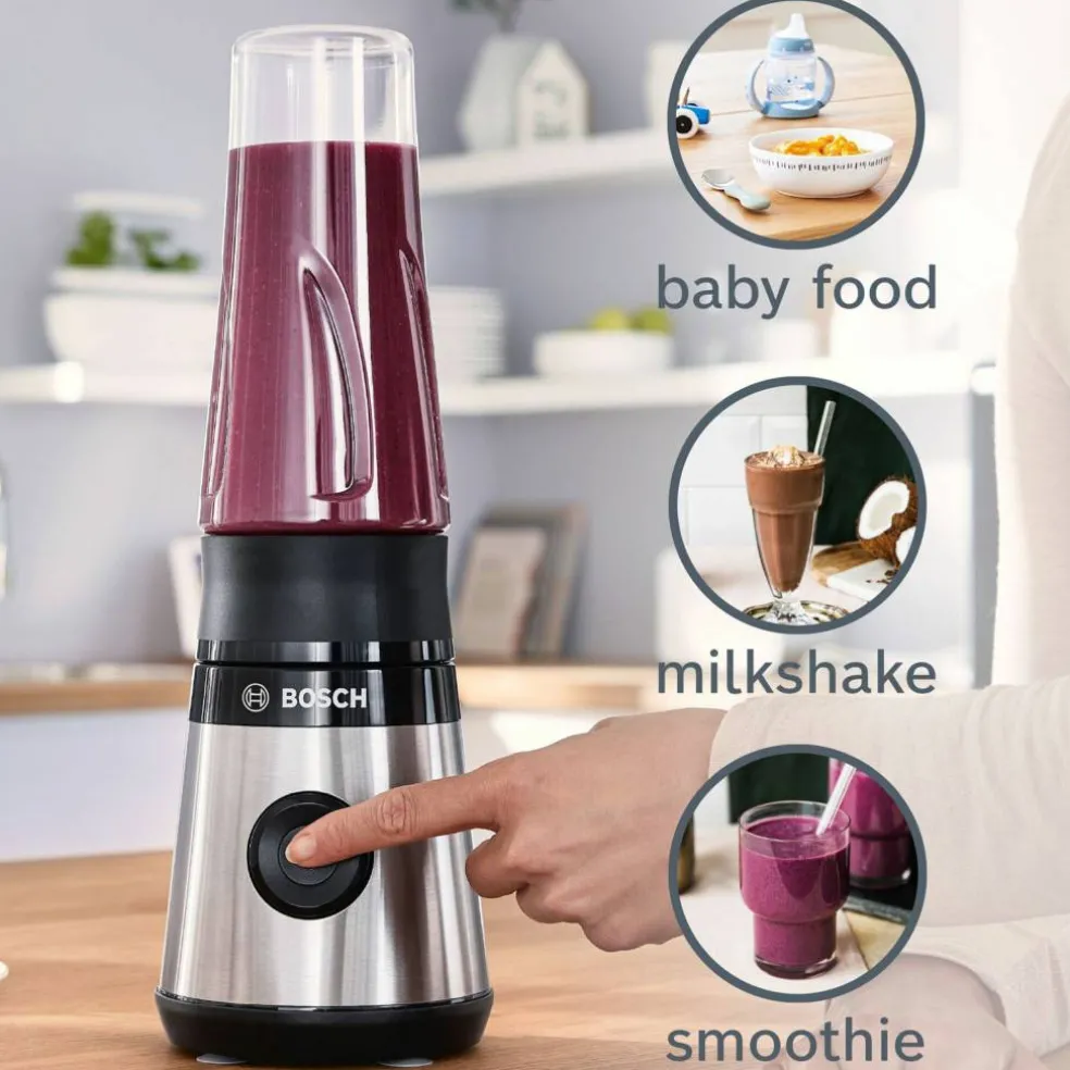 MMB2111M miniblender, 450 W, rustfritt stål
