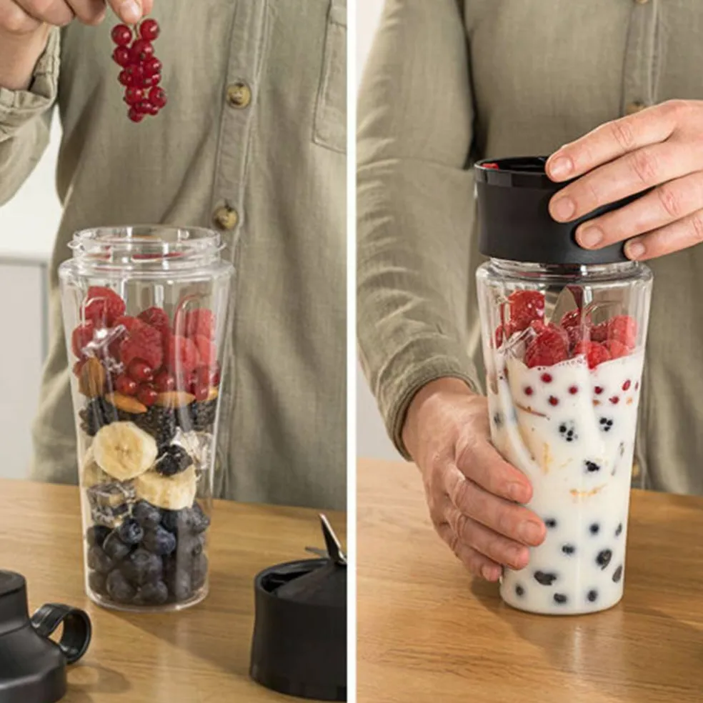 MMB2111M miniblender, 450 W, rustfritt stål