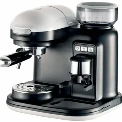 Moderna Espressomaskin med kaffekvern, sort