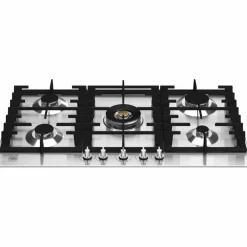 Modern P905CMODNE 5-bluss gasskokeplate 90 cm, matt svart