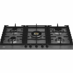 Modern P905CMODNE 5-bluss gasskokeplate 90 cm, matt svart