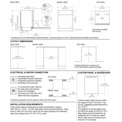Modern Series integrert oppvaskmaskin med Sliding Door, 60 cm XXL