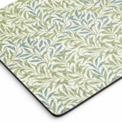 Morris & Co Seaweed bordbrikker 40x30 cm 4-pakning, grønn