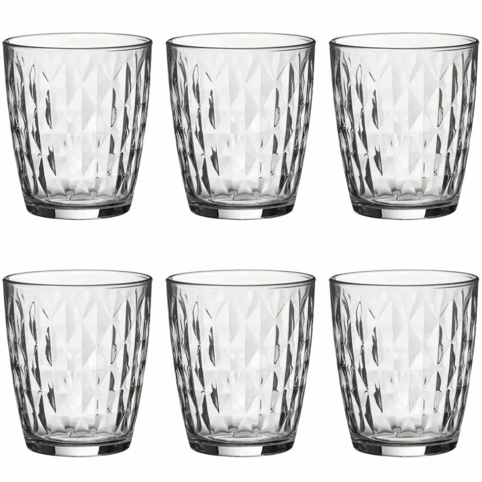 Mosaic drikkeglass 6-pakning